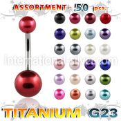 ublk310 belly rings titanium g23 implant grade belly button