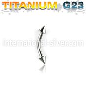 ubnen25 micro curved barbells titanium g23 implant grade eyebrow