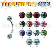 ubnfr3e micro curved barbells titanium g23 implant grade eyebrow