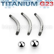 uset02 belly rings titanium g23 implant grade belly button