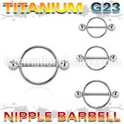 usnpe straight barbells titanium g23 implant grade nipple