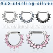 vsepc14 straight barbells silver 925 septum