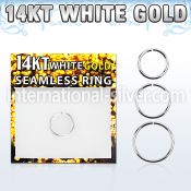 wsel18 seamless segment rings gold nose