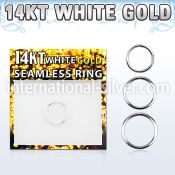 wsel20 seamless segment rings gold nose