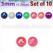 xabuvb3 loose body jewelry parts acrylic body jewelry 