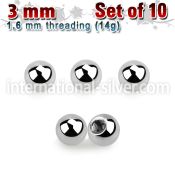 xbal3g loose body jewelry parts surgical steel 316l belly button