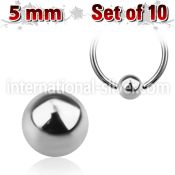 xdpb5 loose body jewelry parts surgical steel 316l belly button