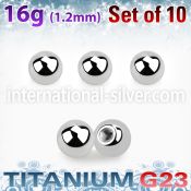 xubal4s loose body jewelry parts titanium g23 implant grade belly button