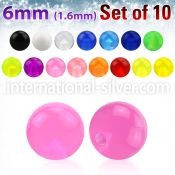 xuvb6 loose body jewelry parts acrylic body jewelry belly button