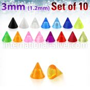 xuvcn3 loose body jewelry parts acrylic body jewelry 