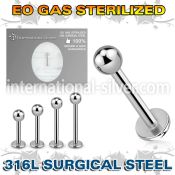 zlbb3 labrets lip rings surgical steel 316l labrets chin