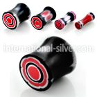 acpc plugs gauges acrylic body jewelry ear lobe