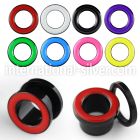 aftp tunnels gauges acrylic body jewelry ear lobe