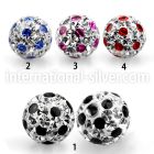 amfr8 loose body jewelry parts surgical steel 316l belly button