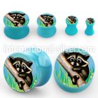 apgrac plugs gauges acrylic body jewelry ear lobe