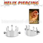 bber65 straight barbells surgical steel 316l helix