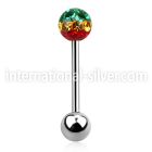 bbfr6r straight barbells surgical steel 316l tongue