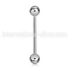bbg straight barbells surgical steel 316l tongue