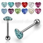 bbmtj3 straight barbells surgical steel 316l tongue