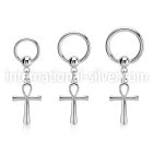 bcrg769 surgical steel ball closure rings ear lobe nipple piercing