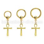 bcrtg769 anodized surgical steel ball closure rings ear lobe piercing