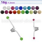 bdcf4 straight barbells surgical steel 316l tragus