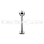 blk03d labrets lip rings surgical steel 316l labrets chin