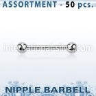 blk229a straight barbells surgical steel 316l nipple
