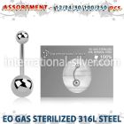 blk472 belly rings surgical steel 316l belly button