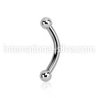 bnb3 micro curved barbells surgical steel 316l belly button