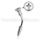 bnescw micro curved barbells surgical steel 316l eyebrow