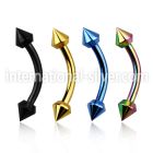 bnetne micro curved barbells anodized surgical steel 316l eyebrow