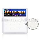 br13a displays acrylic body jewelry belly button