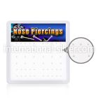 br13c displays acrylic body jewelry belly button