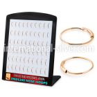 brend3 surgical steel nose ring hoops rosegoldpvd display 60