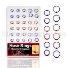 brnhp10 nose hoop silver 925 nose
