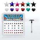 bxphs nose bone silver 925 nose