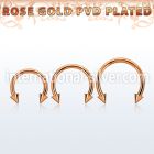 cbttcns horseshoes anodized surgical steel 316l ear lobe