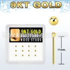 d9gys5 bend it to fit nose studs gold nose