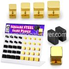 dacb132 cheaters  illusion plugs and tapers anodized surgical steel 316l ear lobe