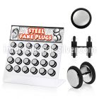 dacb62 cheaters  illusion plugs and tapers surgical steel 316l belly button