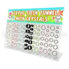 dapg35 tunnels gauges acrylic body jewelry ear lobe
