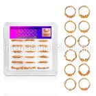 dnsm103 fake illusion body jewelry silver 925 septum