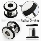 fpo tunnels gauges surgical steel 316l ear lobe