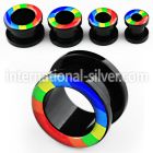 ftab tunnels gauges acrylic body jewelry ear lobe