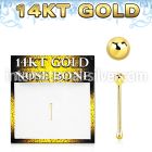 gnbb1 nose bone gold nose