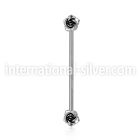 indsh29 straight barbells surgical steel 316l ear lobe