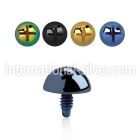 itd4 dermals anodized surgical steel 316l belly button
