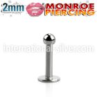 lbmnb2 labrets lip rings surgical steel 316l labrets chin