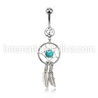 mcd544 belly rings surgical steel 316l belly button